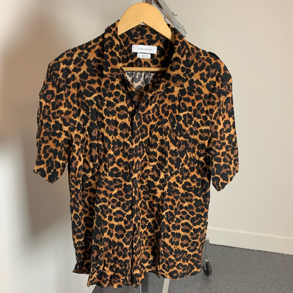 Urban Outfitters Cheetah button up